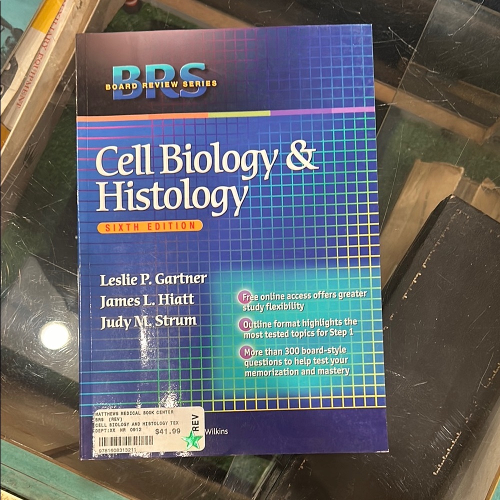 BRS Cell Biology & Histology Textbook